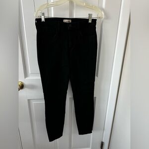Women’s dark black jeans by L’Agence. Size 28.